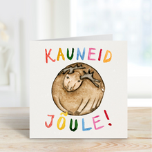 Load image into Gallery viewer, Jõulukaart põdraga (14x14 cm)