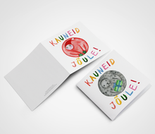 Load image into Gallery viewer, Jõulukaart hülgega (14x14 cm)