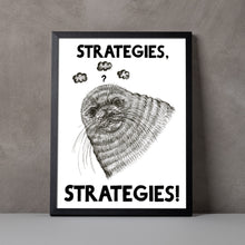 Load image into Gallery viewer, Strategies, Strategies A5-A2 Fine Art Print SEAL Illustration