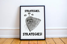 Load image into Gallery viewer, Strategies, Strategies A5-A2 Fine Art Print SEAL Illustration
