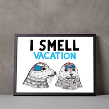 Load image into Gallery viewer, Studio Pair - Go Surfing (A3) + I Smell Vacation (A5) Fine Art Print Bundle
