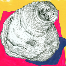 Load image into Gallery viewer, Keep Your Peace of Mind A5-A2 Digital Fine Art Print SEAL Illustration
