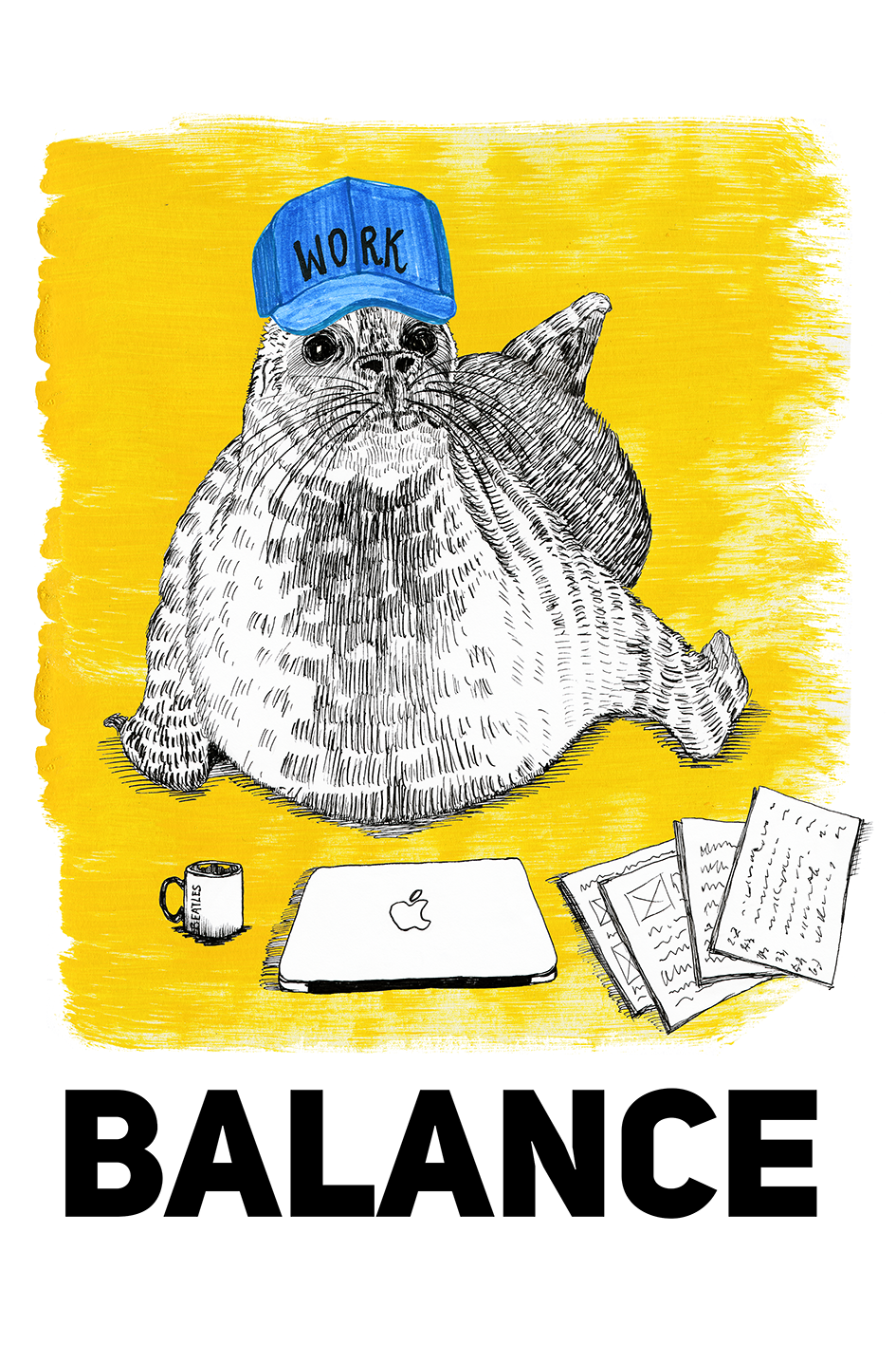 Balance 10x15 cm Fine Art Card